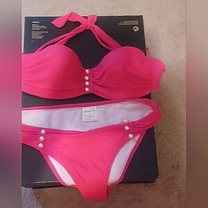 2pc Hot pink bikini set